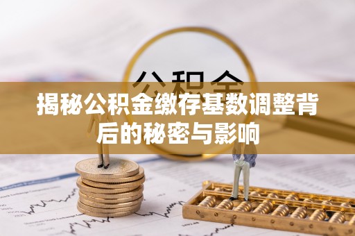 绥化揭秘公积金缴存基数调整背后的秘密与影响