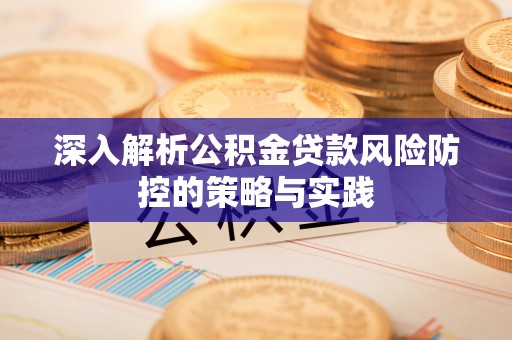 绥化深入解析公积金贷款风险防控的策略与实践