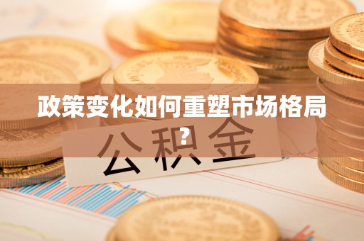 绥化政策变化如何重塑市场格局？
