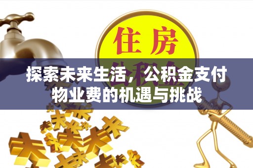 绥化探索未来生活，公积金支付物业费的机遇与挑战