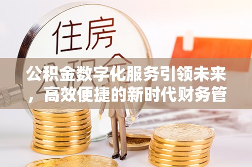 绥化公积金数字化服务引领未来，高效便捷的新时代财务管理