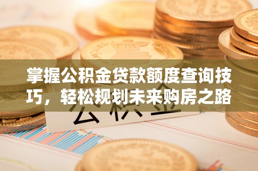 绥化掌握公积金贷款额度查询技巧，轻松规划未来购房之路