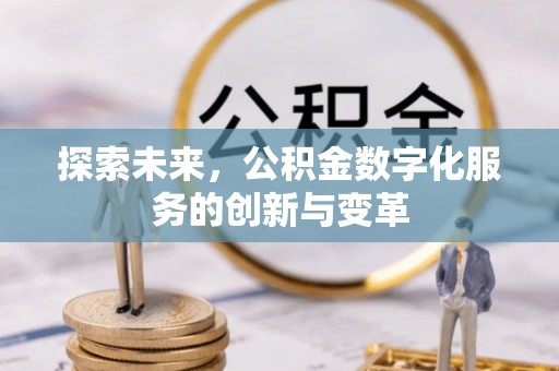 绥化探索未来，公积金数字化服务的创新与变革