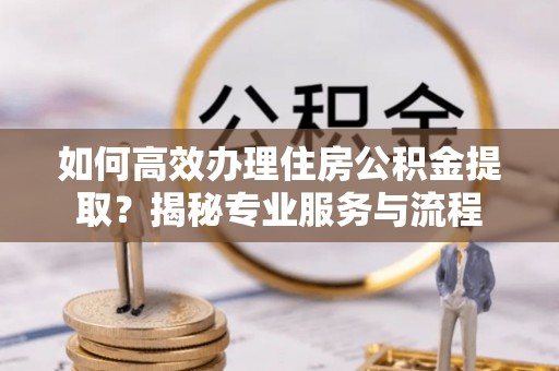 绥化如何高效办理住房公积金提取？揭秘专业服务与流程