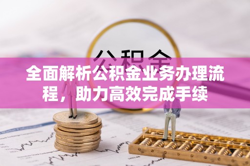 绥化全面解析公积金业务办理流程，助力高效完成手续