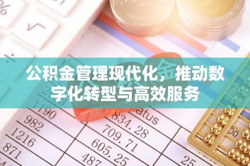 绥化公积金管理现代化，推动数字化转型与高效服务