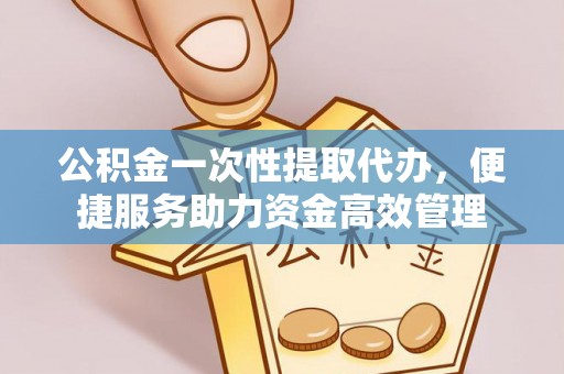 绥化公积金一次性提取代办，便捷服务助力资金高效管理