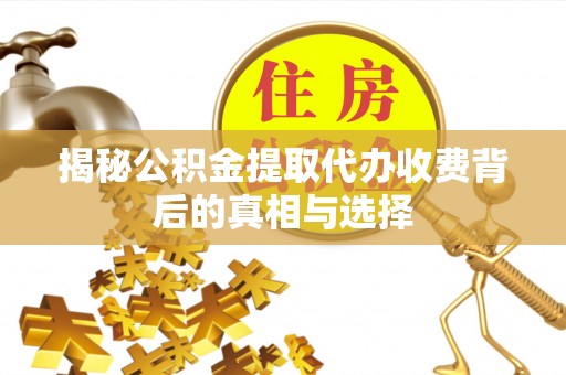 绥化揭秘公积金提取代办收费背后的真相与选择
