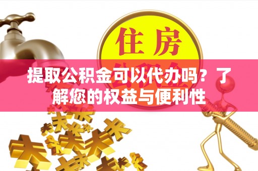 绥化提取公积金可以代办吗？了解您的权益与便利性