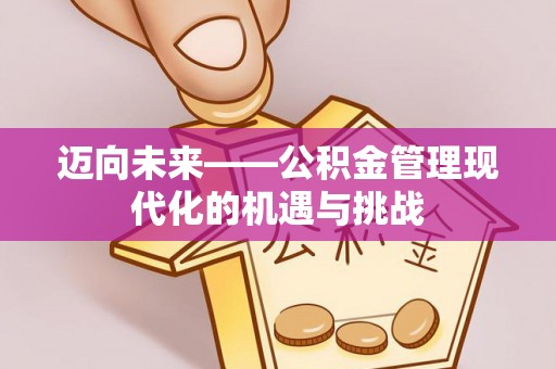绥化迈向未来——公积金管理现代化的机遇与挑战