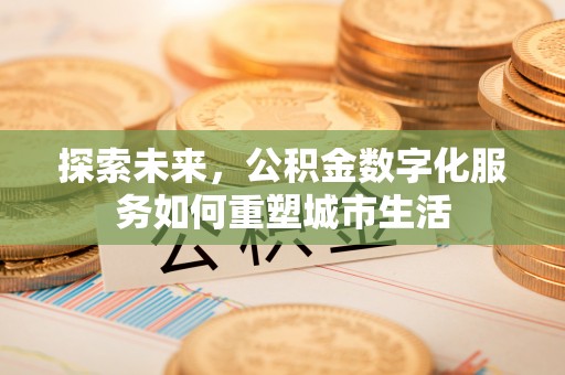 绥化探索未来，公积金数字化服务如何重塑城市生活
