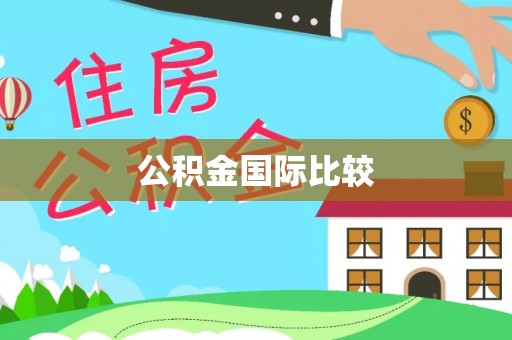 绥化公积金国际比较