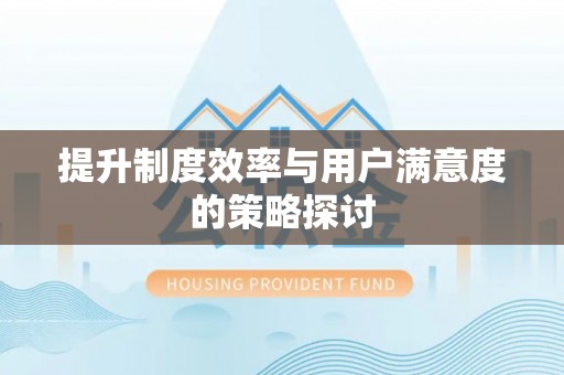 绥化提升制度效率与用户满意度的策略探讨